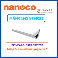 Máng đèn led TubeT8 loại đôi 1m2 NT8F212 Máng đèn led TubeT8 loại đôi 1m2 NT8F212