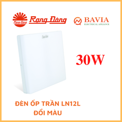 ỐP TRẦN VUÔNG 30W ĐỔI MÀU