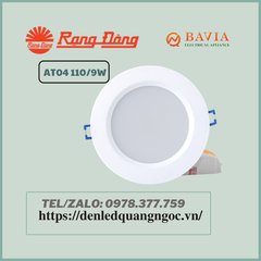 Đèn Led âm trần rạng đông 9w AT04 110/9W