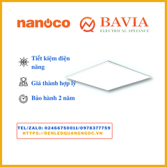 Đèn Panel tấm Nanoco NPL60604 600x600