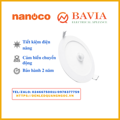 Đèn downlight Nanoco, NSD126S/NSD123S cảm biến