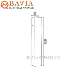 Đèn cột sân vườn LL132S Đèn cột sân vườn LL132S