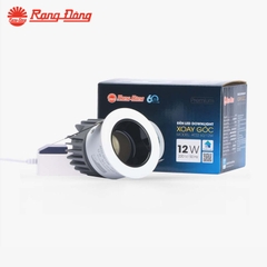 Đèn Led âm trần xoay góc AT22 60/12W Đèn Led âm trần xoay góc AT22 60/12W