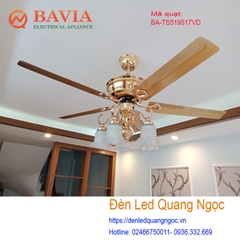 Quạt đèn trang trí BA-TS519517VD Quạt đèn trang trí BA-TS519517VD