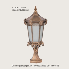 Đèn trụ cổng cổ điển C5111 Đèn trụ cổng cổ điển C5111