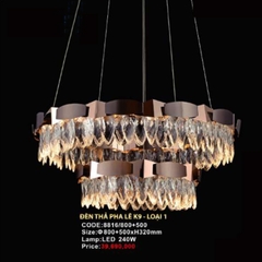 Đèn chùm pha lê cao cấp 8816-800 Đèn chùm pha lê cao cấp 8816-800