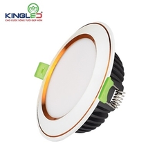 Đèn âm trần DIAMOND 10W ( viền màu mặt cong) Đèn âm trần DIAMOND 10W ( viền màu mặt cong)