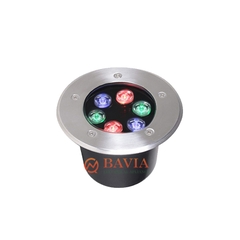 Đèn âm đất đổi màu 6W (RGB)