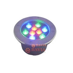Đèn âm đất đổi màu 9W ( RGB) Đèn âm đất đổi màu 9W ( RGB)