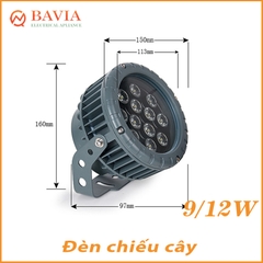 Đèn chiếu cây UG818-9W Đèn chiếu cây UG818-9W