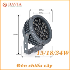 Đèn chiếu cây UG818-18W