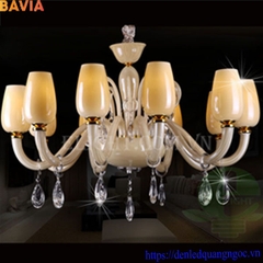 Đèn chùm pha lê BAVIA QN2076-8T Đèn chùm pha lê BAVIA QN2076-8T