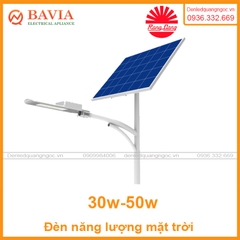 Đèn đường năng lượng mặt trời 50w