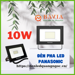 Đèn pha LED Panasonic 10W ánh sáng trắng