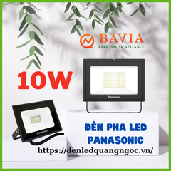 Đèn pha LED Panasonic 10W ánh sáng trắng Đèn pha LED Panasonic 10W ánh sáng trắng