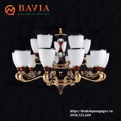 Đèn chùm đồng thả trần BAVIA QN-HT960 Đèn chùm đồng thả trần BAVIA QN-HT960