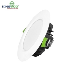 Đèn LED âm trần ECO 9W ( mặt trắng) khoét D90 Đèn LED âm trần ECO 9W ( mặt trắng) khoét D90