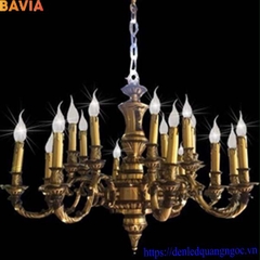 Đèn chùm đồng nến BAVIA QN820-16T Đèn chùm đồng nến BAVIA QN820-16T