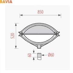 ĐÈN SÂN VƯỜN CON MẮT EYE