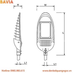 Đèn đường Led BA-SD1 Đèn đường Led BA-SD1