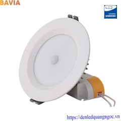 Đèn led âm trần cảm biến 9W lỗ khoét D115mm Đèn led âm trần cảm biến 9W lỗ khoét D115mm