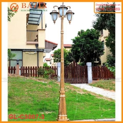 Cột đèn sân vườn cổ điển GL-C3007-3 Cột đèn sân vườn cổ điển GL-C3007-3
