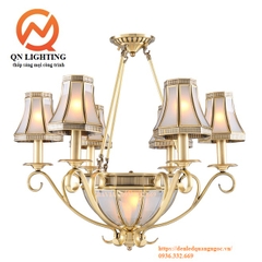 Đèn chùm đồng hiện đại BAVIA QN-HT924 Đèn chùm đồng hiện đại BAVIA QN-HT924