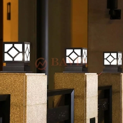 Đèn trụ cổng vuông BA-HT250 Đèn trụ cổng vuông BA-HT250