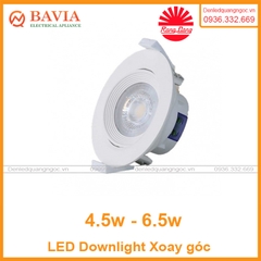 Đèn Led âm trần xoay góc AT02.XG 76/6.5W Đèn Led âm trần xoay góc AT02.XG 76/6.5W