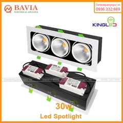 Đèn LED Spotlight âm trần GL-3*10SS-V334 Đèn LED Spotlight âm trần GL-3*10SS-V334