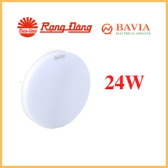 ỐP TRẦN TRÒN 24W ĐẾ NHỰA LN12N