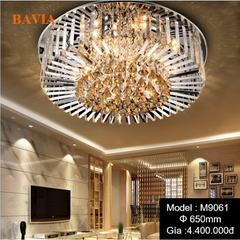 Đèn mâm trang trí pha lê QN-M9061 Đèn mâm trang trí pha lê QN-M9061