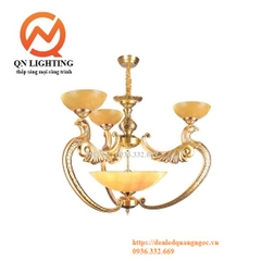 Đèn chùm đồng BAVIA mẫu Phượng Hoàng QN-HT938 Đèn chùm đồng BAVIA mẫu Phượng Hoàng QN-HT938