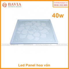 Led Panel vuông 40W hoa văn 01 Led Panel vuông 40W hoa văn 01