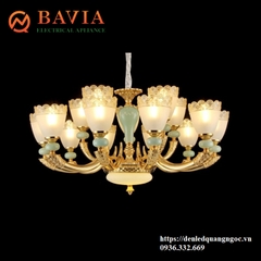 Đèn chùm đồng cách tân BAVIA QN-HT964 Đèn chùm đồng cách tân BAVIA QN-HT964