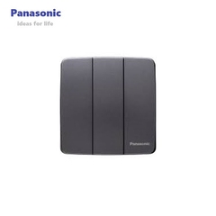 Bộ 3 công tắc 1 chiều màu Đen WMT505MYH-VN Bộ 3 công tắc 1 chiều màu Đen WMT505MYH-VN