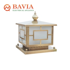 Đèn trụ cổng đồng BA-H5001 Đèn trụ cổng đồng BA-H5001
