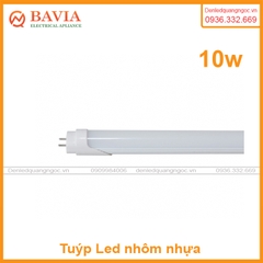 Tuýp Led  nhôm nhựa 10W T8 0.6m