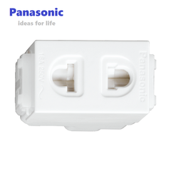 Ổ cắm đơn có màn che Panasonic WEV1081SW