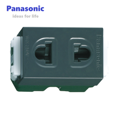 Ổ cắm đơn có màn che Panasonic WEV1081SW