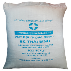Gạo BC Thái Bình túi 10kg