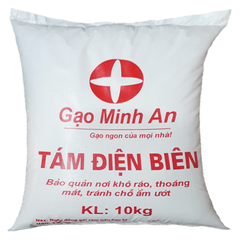 Gạo tám điện biên Minh An (Thế Giới Gạo Việt) túi 10kg