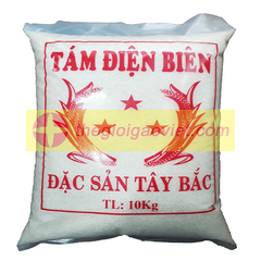 Gạo tám điện biên loại 1 túi 10kg