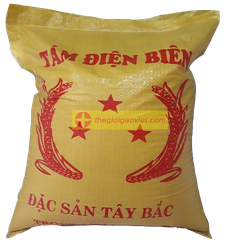 Gạo tám điện biên loại 2 túi 10kg