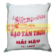 Gạo tám thơm hải hậu túi 10kg