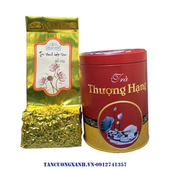 Hộp Trà Đinh Ướp Sen Ngọc Tỉnh Liên QT16 - 100g 