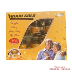 Hộp Yến Sào Chưng Sẵn Đông Trùng Hạ Thảo VinaRI Gold - Dinh Dưỡng Cho Người Cao Tuổi