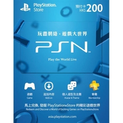 Psn 200$ HK (Đô Hồng Kong )