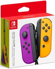 Joy con controller neon Purle neon orange Nintendo Swith