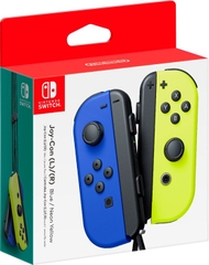 Joy con neon blue and yellow Nintendo Switch